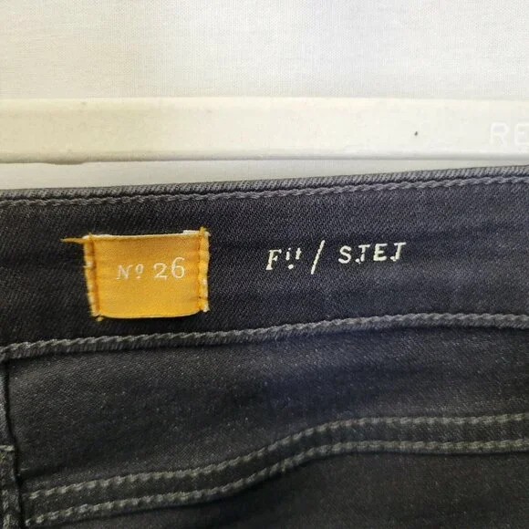 Pilcro And The Letterpress Women's Size 26 Jeans Stet Black AS IS - Picture 6 of 9